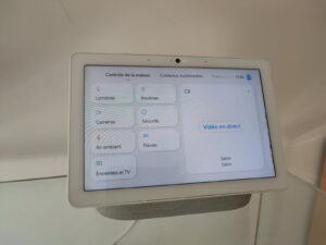 connexion thermostat Nest avec assistant vocal Google